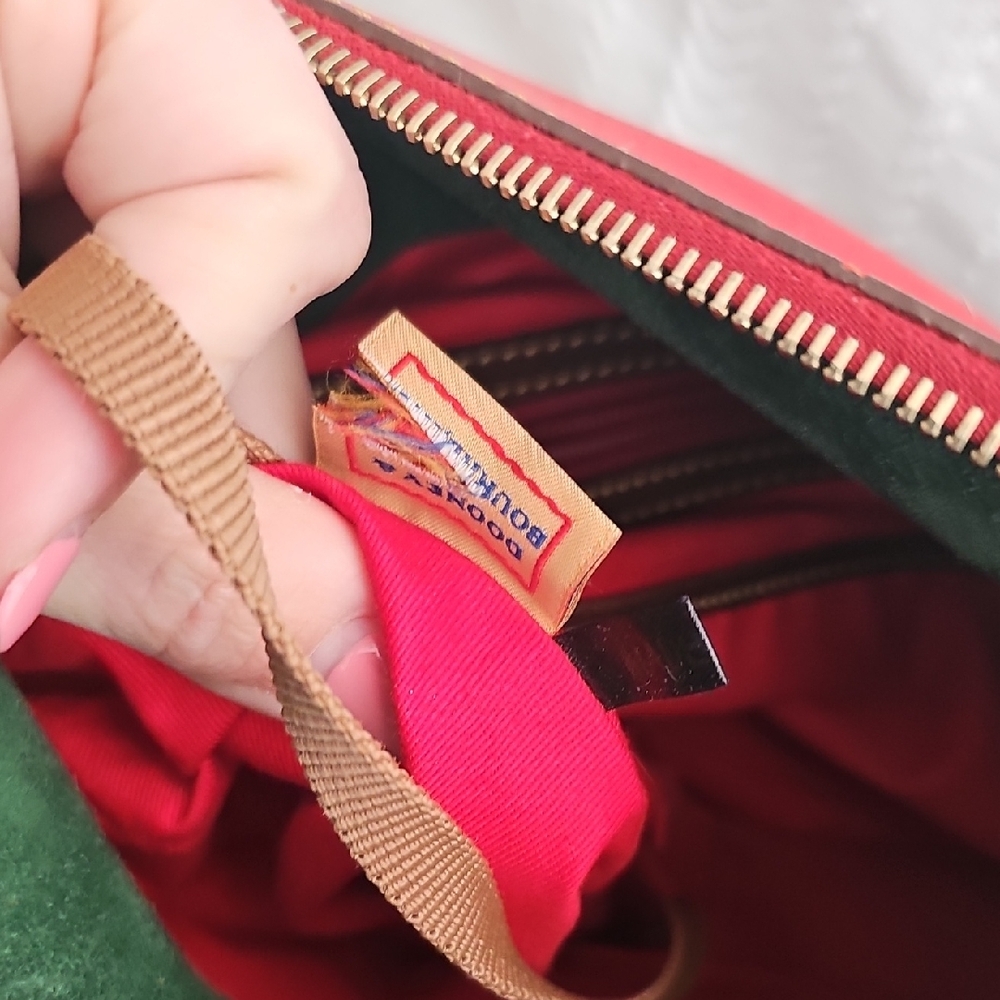 1HRSALE🔥Dooney & Bourke Red Florentine Satchel - Picture 9 of 11